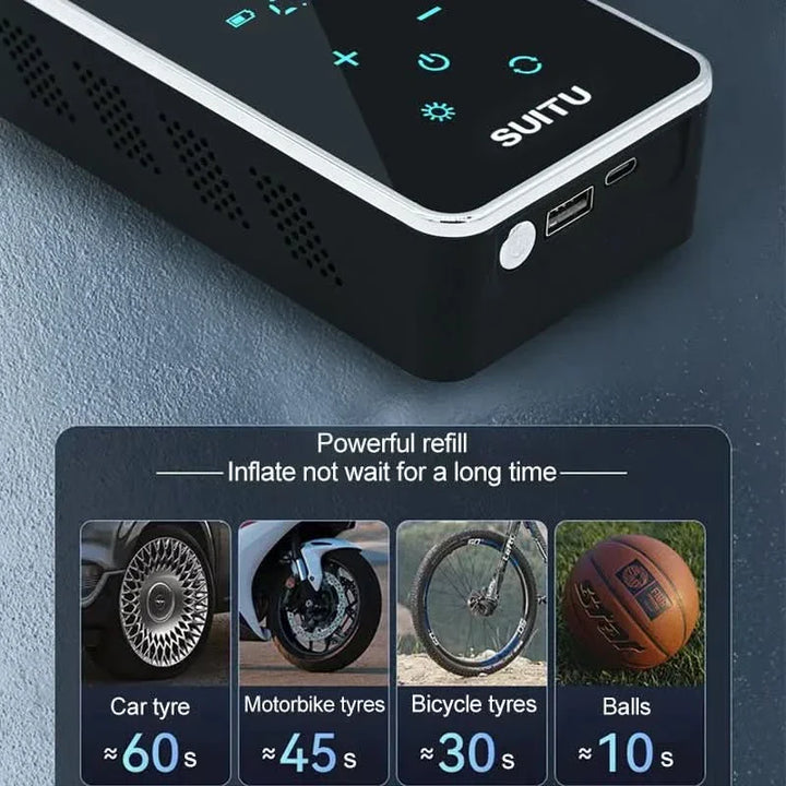 Lisslune | Portable Electric Air Pump with Touchscreen