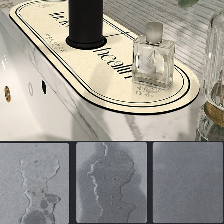 Lisslune | Splash Catcher Sink Water Absorbent Mat
