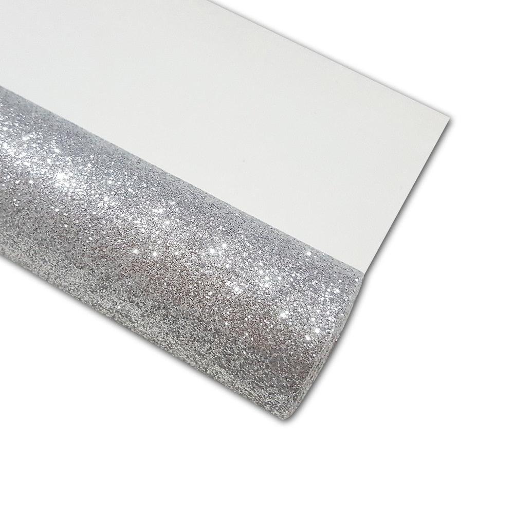 Lisslune | Lustrous Black and Gold Glitter Synthetic Leather Craft Sheet for Exceptional DIY Projects
