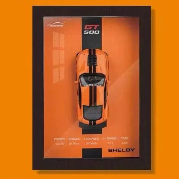 Lisslune | Framed 3D Car Model Decorative Artwork