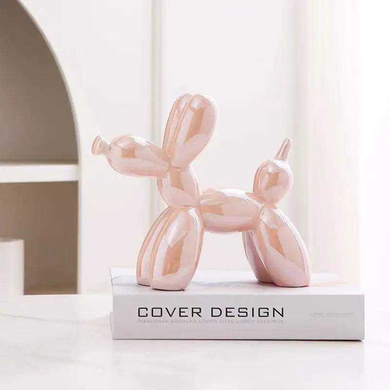Lisslune | – Small dog sculpture made of balloons