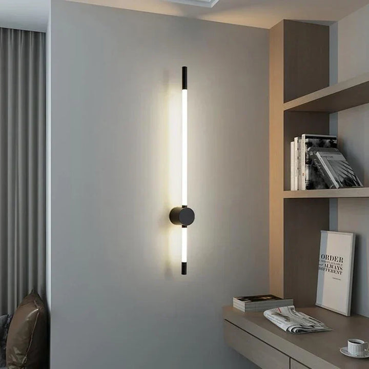 Lisslune | AstraBeam – Vertical LED Wall Lamp for Modern Interiors