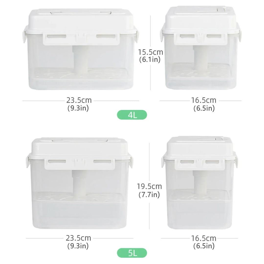 Lisslune | Airtight Pickle Jar Fermentation Container