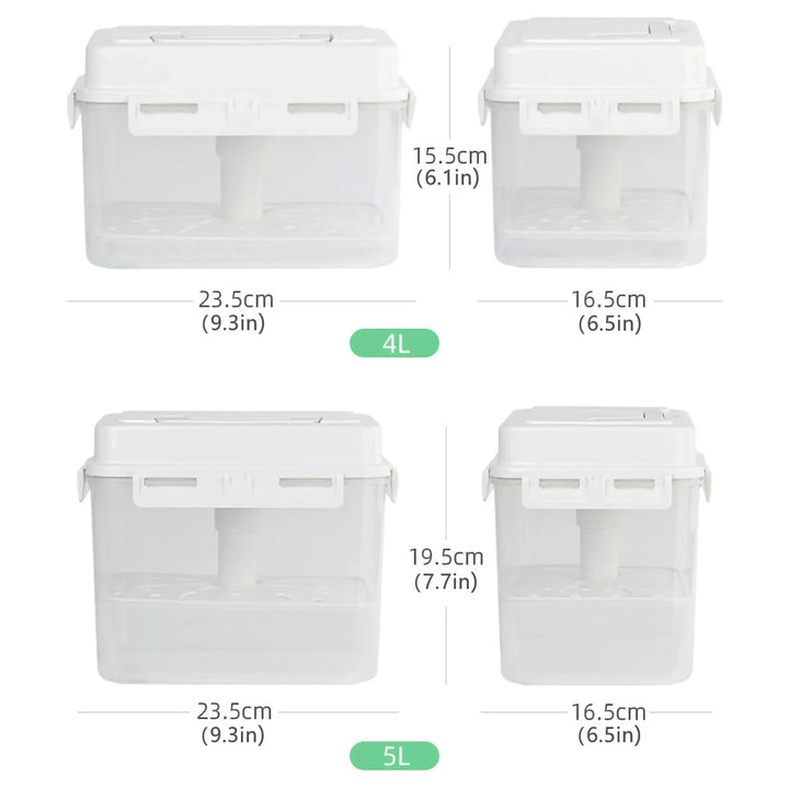 Lisslune | Airtight Pickle Jar Fermentation Container