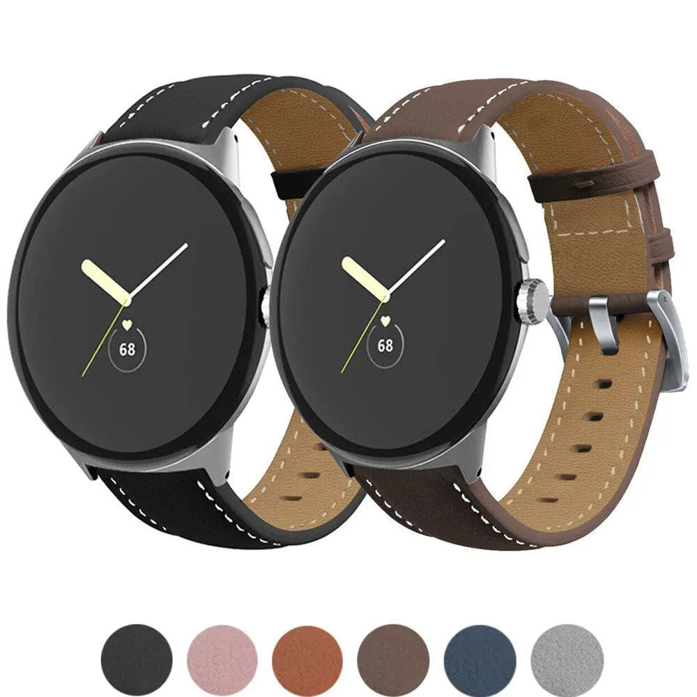 Lisslune | Premium Synthetic Leather Bracelet for Pixel Watch | Pixel Watch 2