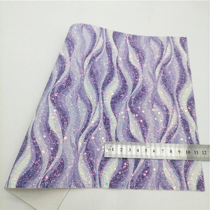 Lisslune | Shiny Spiderweb Synthetic Leather Craft Sheets for Halloween Creations