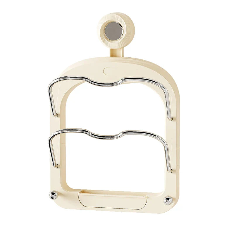 Lisslune | Suction Wall-Mounted Pot Lid Organizer Storage Rack