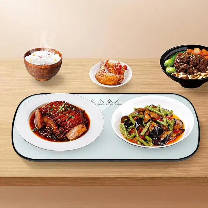 Skorter | Smart Electric Warming Tray | Adjustable Temperature Control | Keeps Food Hot with Constant Warmer Plate | Heating Food Essential