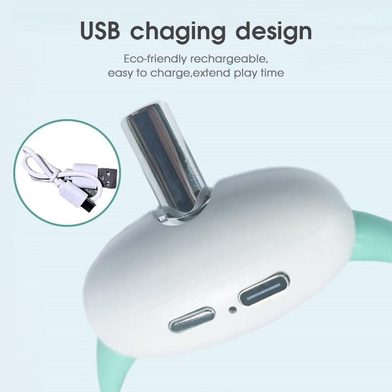 Lisslune | Smart USB Rechargeable Spring Cat Play Teaser Toy