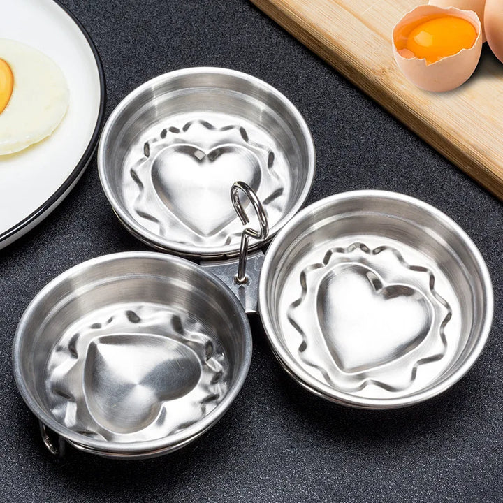 Lisslune | Non-stick Easy to Use Heart Shape Egg Maker Cookier