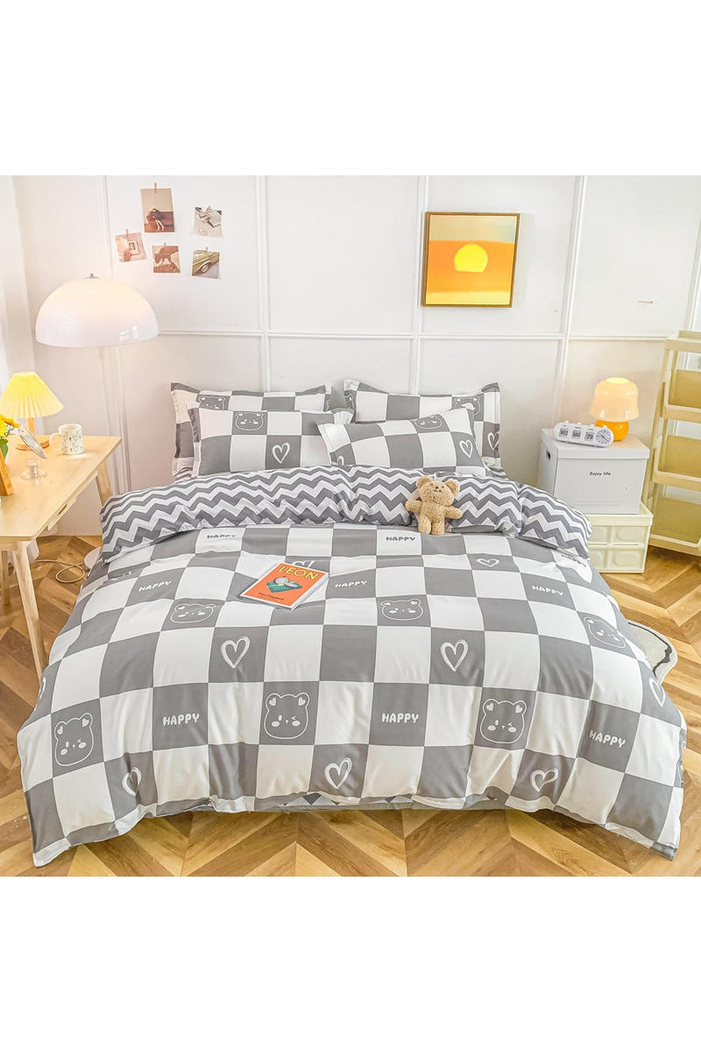 Lisslune | Rabbit-Lila-Bedding