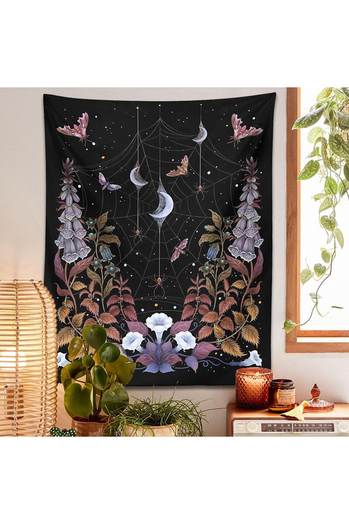 Lisslune | Garden Spider Web Tapestry