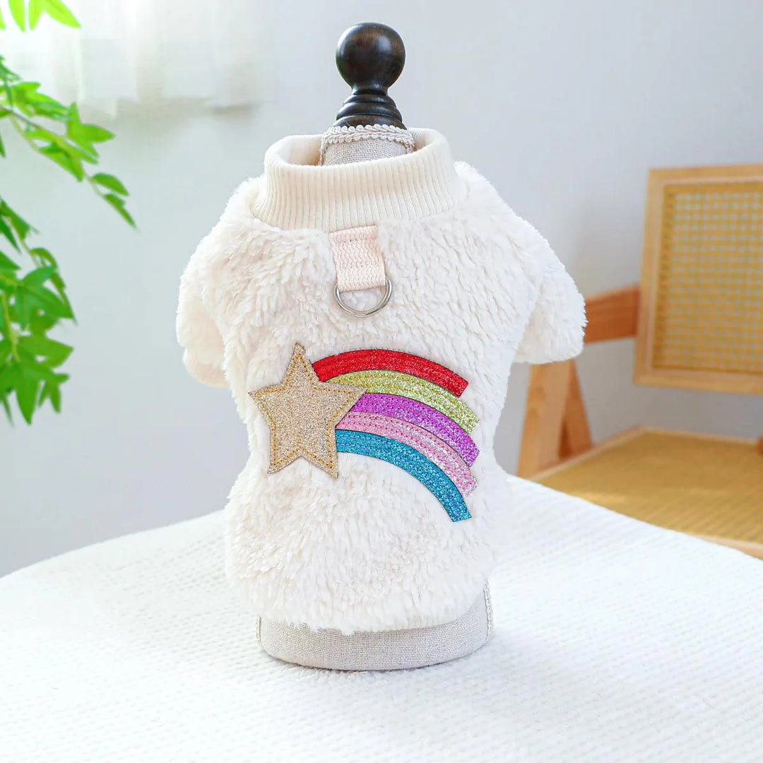 Lisslune | Stylish Insulated Hooded Jacket for Small to Medium Dogs – Adjustable Cozy Sweater