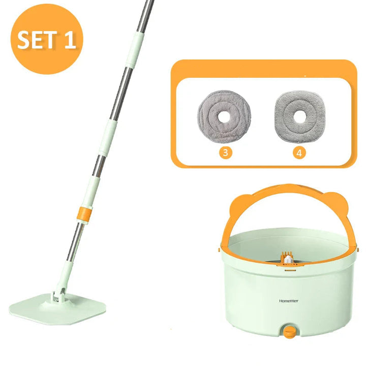 Lisslune | Self-cleaning Mop with Rotating Function & Bucket
