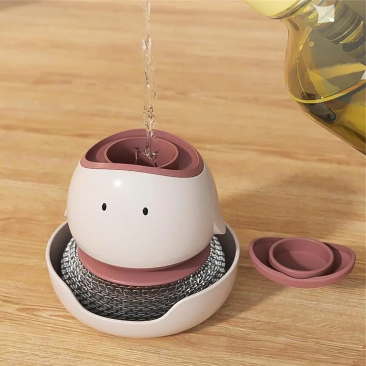 Lisslune | Automatic Liquid Dispenser Dishwashing Brush