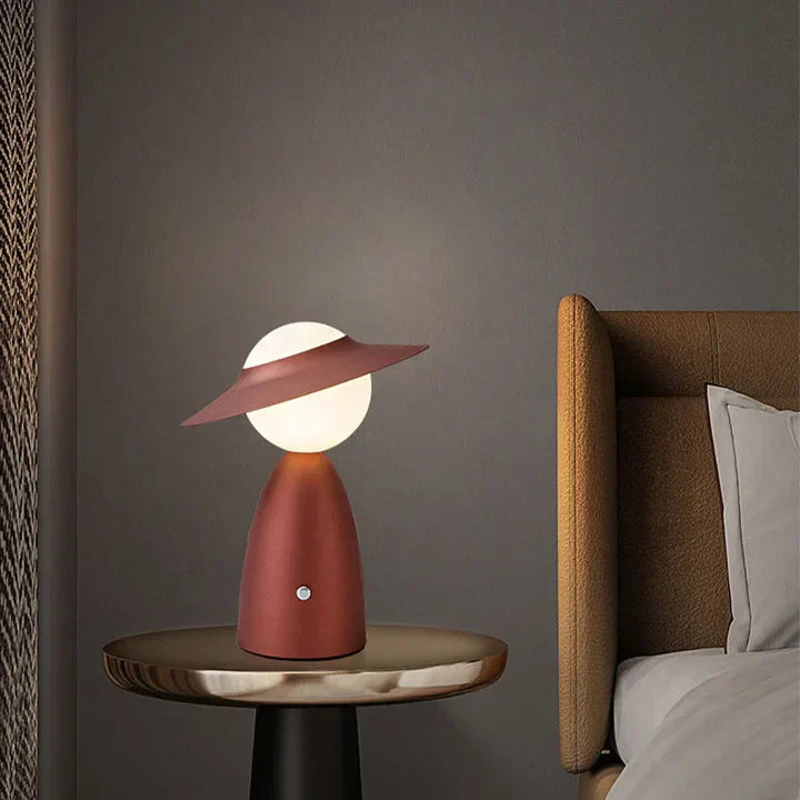 Lisslune | Battery Table Lamp Man with Hat