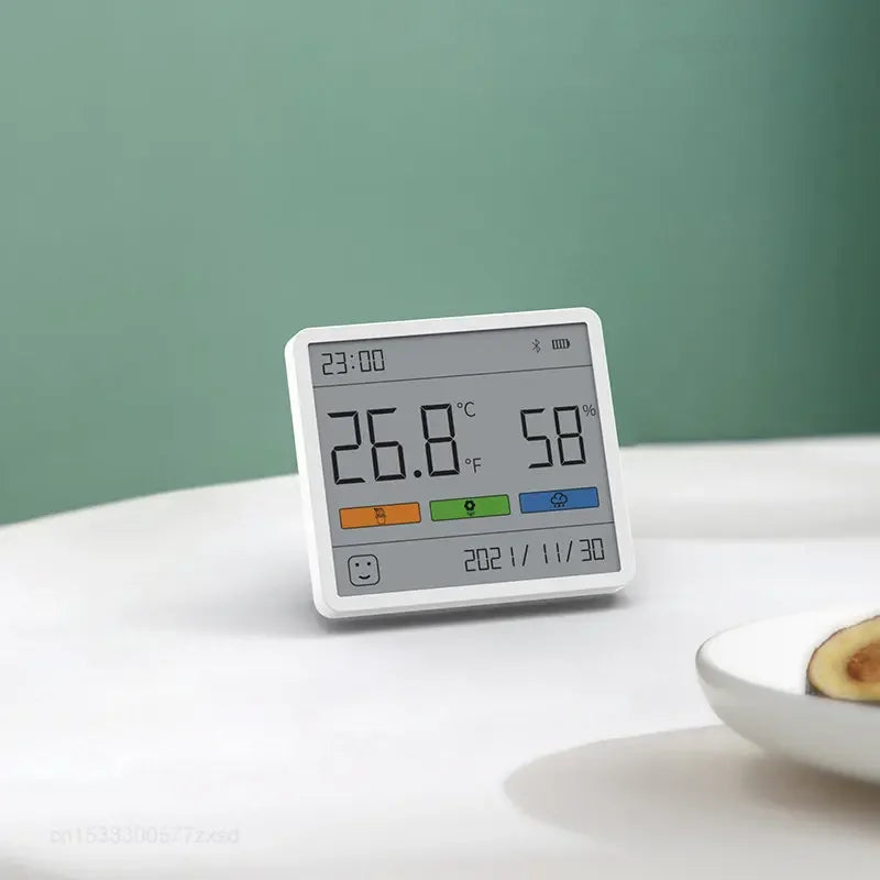 Lisslune | All-in-One Indoor Humidity Meter Clock Digital Thermometer