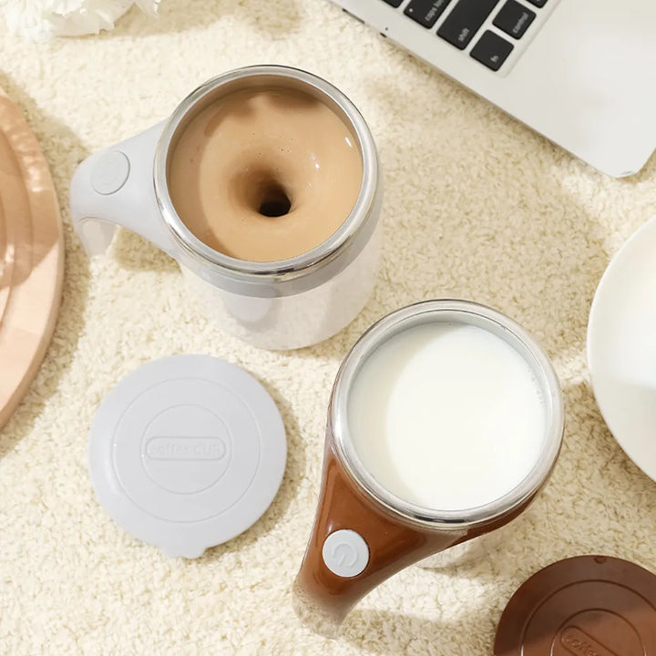 Lisslune | Rechargeable self-stirring mug