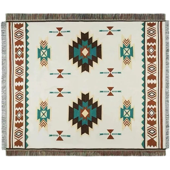 Lisslune | Outdoor Bohemian Picnic Blanket - Moisture-resistant Camping and Picnic Blanket in Ethnic Style