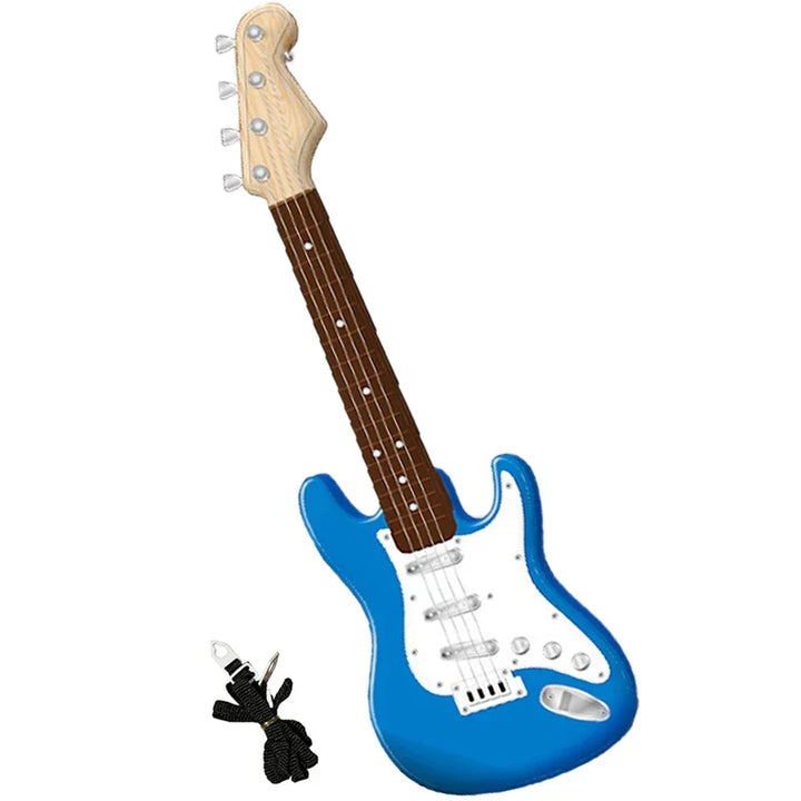 Lisslune | 4-String E-Guitar Toy for Children - Portable Musical Instrument, Perfect Gift for Young Musicians