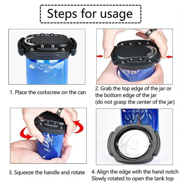 Lisslune | Reusable Portable Can Cutter Bottle Opener