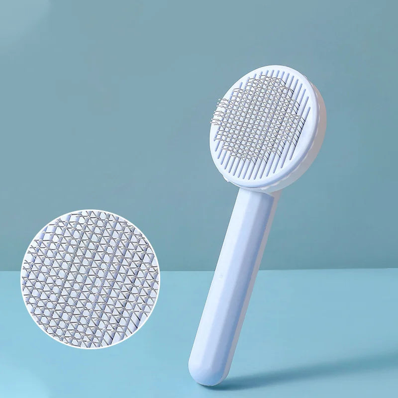 Rynx | Care Pet Hair Remover Brush Cat Dog Hair Comb Removes Comb Short Massager Pet Supplies for Cats Dog Brushes Accessories