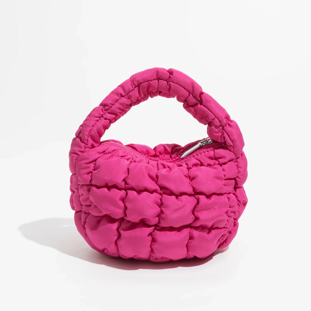 Lisslune | Lively quilted round mini bag