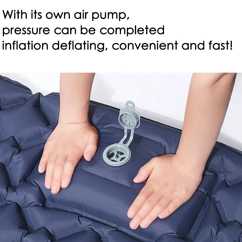 Lisslune | Extra-Wide Double Inflatable Camping Mattress – Kieran