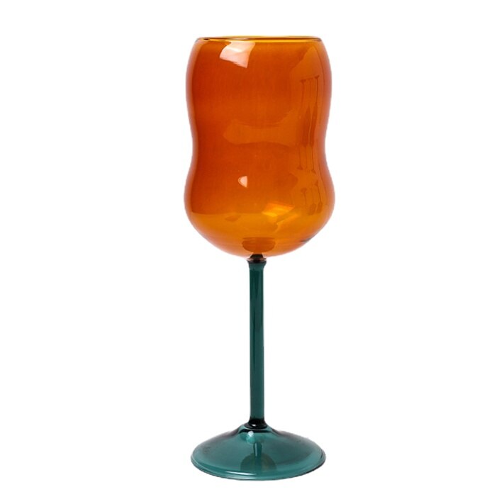 Lisslune | 2-colored Chubby wine glass
