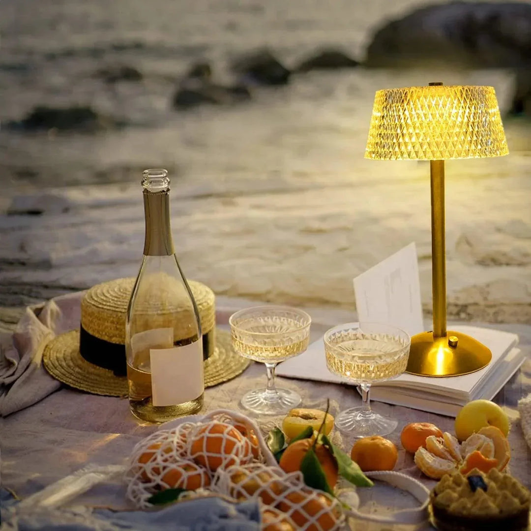 Lisslune | GlowRock - Stylish UniGlow Crystal Lamp