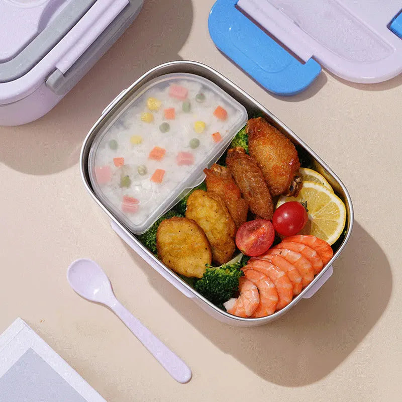 Lisslune | 1.5L Electric Lunch Box Food Warmer 60W Portable Leak-Proof Heater – HeatBox