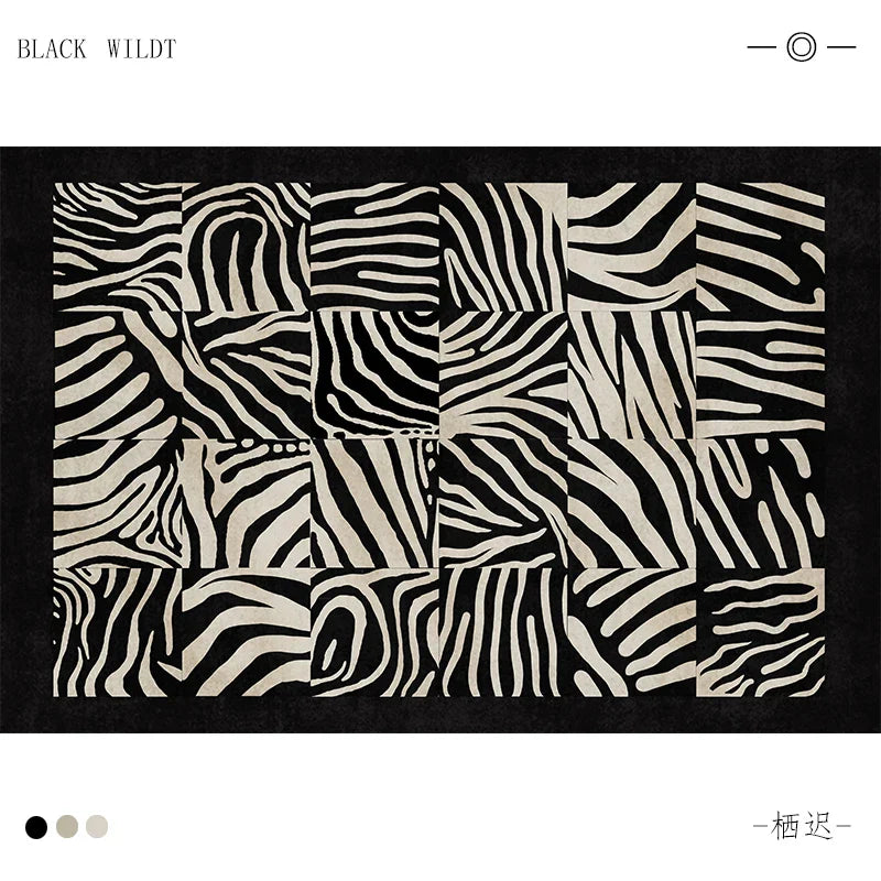 Rynx | Luxury Fashion Minimalist Living Room Carpet Abstract Art Easy to Clean lint-free Carpet Home Decor 패션 러그 модный ковер Tapis Rug