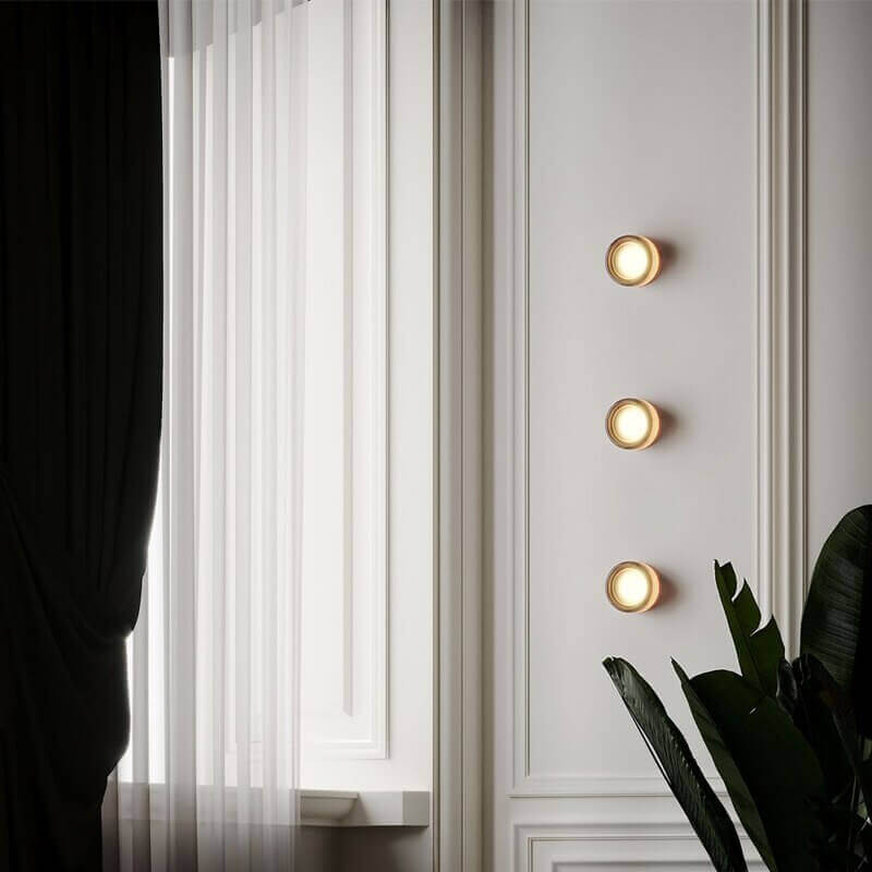 Lisslune | Futuristic and unique solid Plexiglass wall lamp