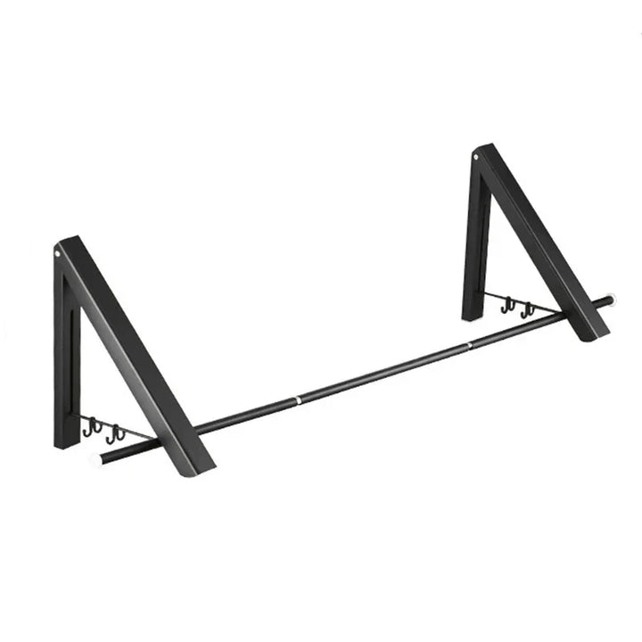 Lisslune | Space Saver Foldable Wall Clothes Aluminum Rack