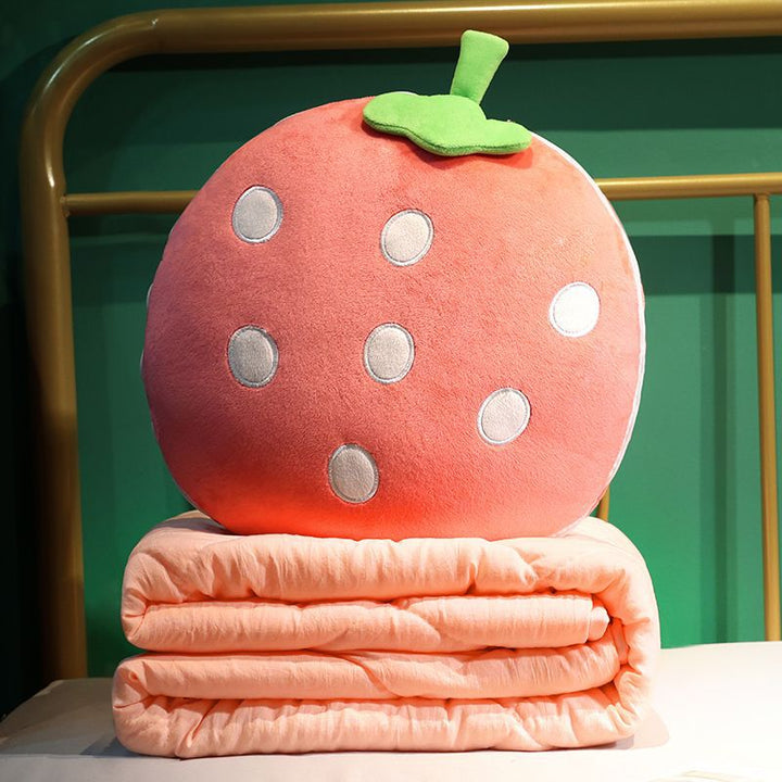 Lisslune | Nap Buddy Fruit Foldable Blanket Pillows
