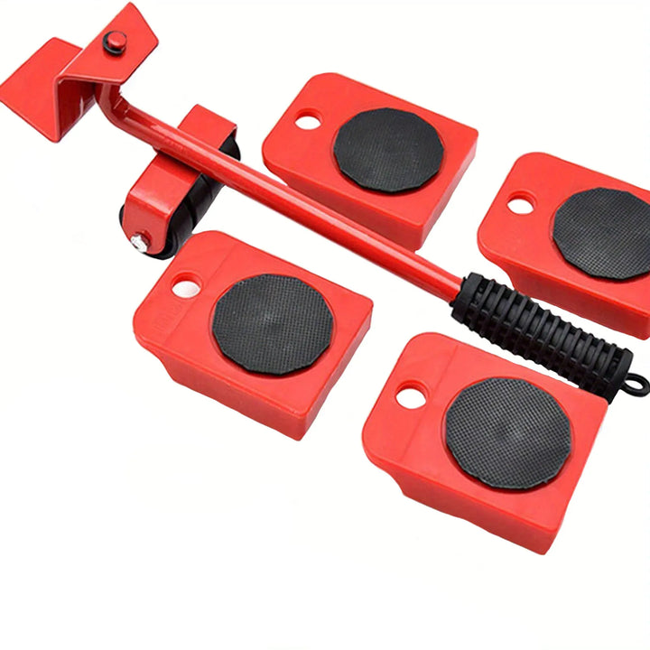 Rynx | Furniture Transport Tool Set Heavy Moving Rollers with Bar Furniture Lifter with Wheel Professional Moving Tool
