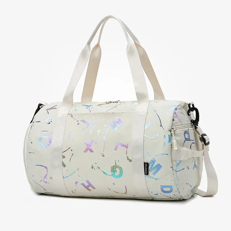 Lisslune | FlexiZen Sports Bag with Shoe Compartment and Stylish Design – Water Repellent