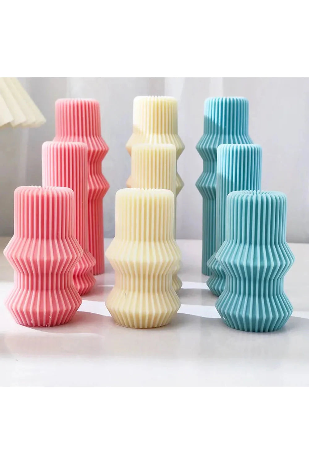 Lisslune | Roman column candle shape DIY