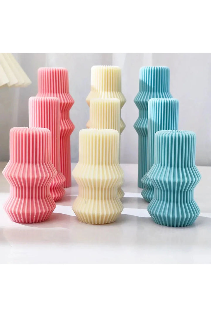 Lisslune | Roman column candle shape DIY