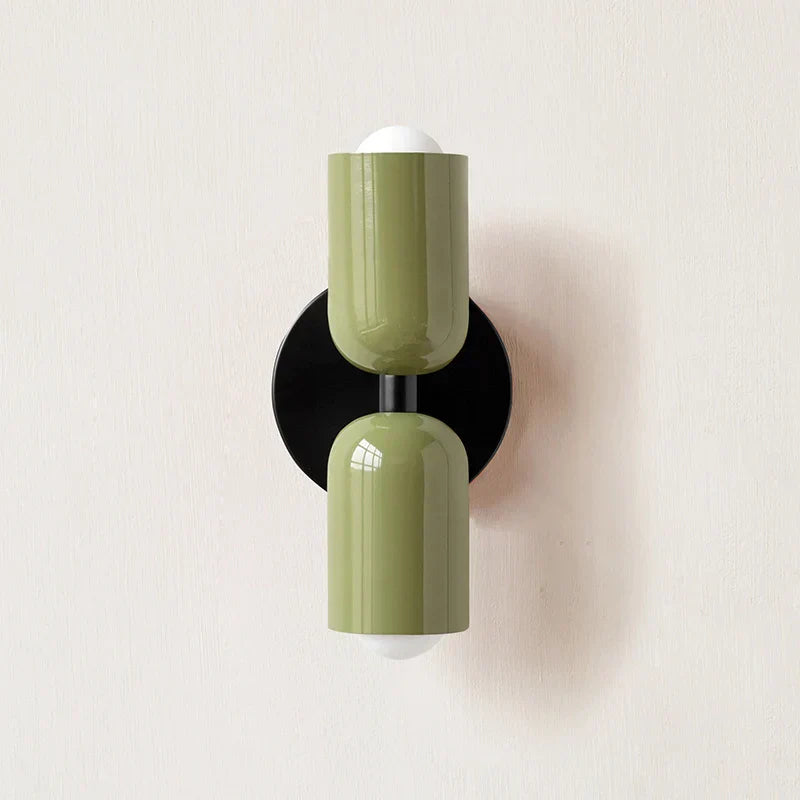 Lisslune | Double Head Wall Lamp Black Base