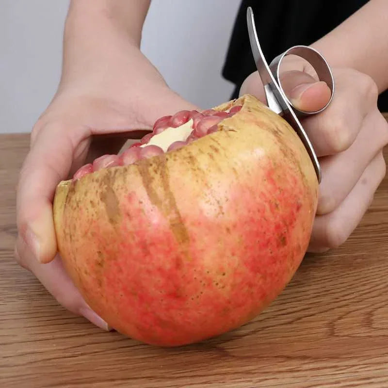 Lisslune | Stainless Steel Finger Easy Fruit Orange Peeler
