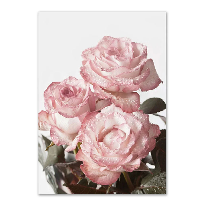 Lisslune | Rose Canvas Poster