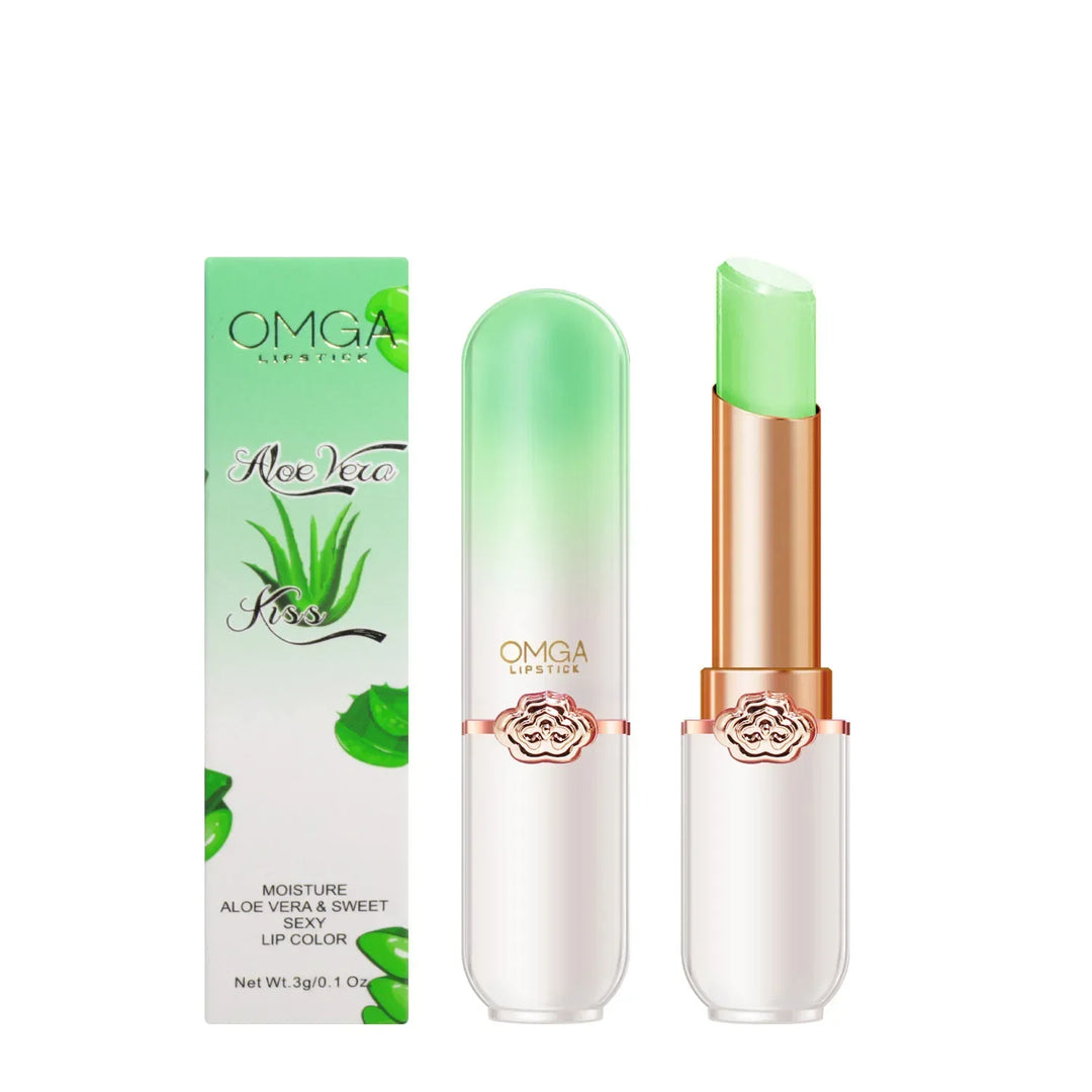 Rynx | 6 Colors Lip Balm Crystal Temperature Change Lipstick Girls Moisturizing Long-lasting Lip Gloss Make-up Lip Care Repair Cosmetics