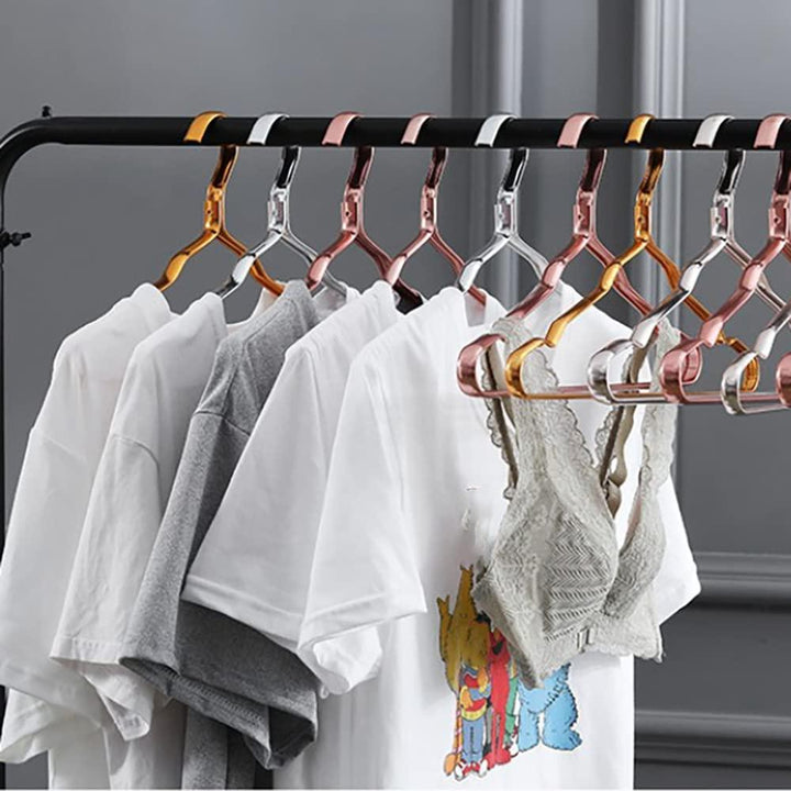 Lisslune | Luxury Aluminum Alloy Hangers - Set of 10