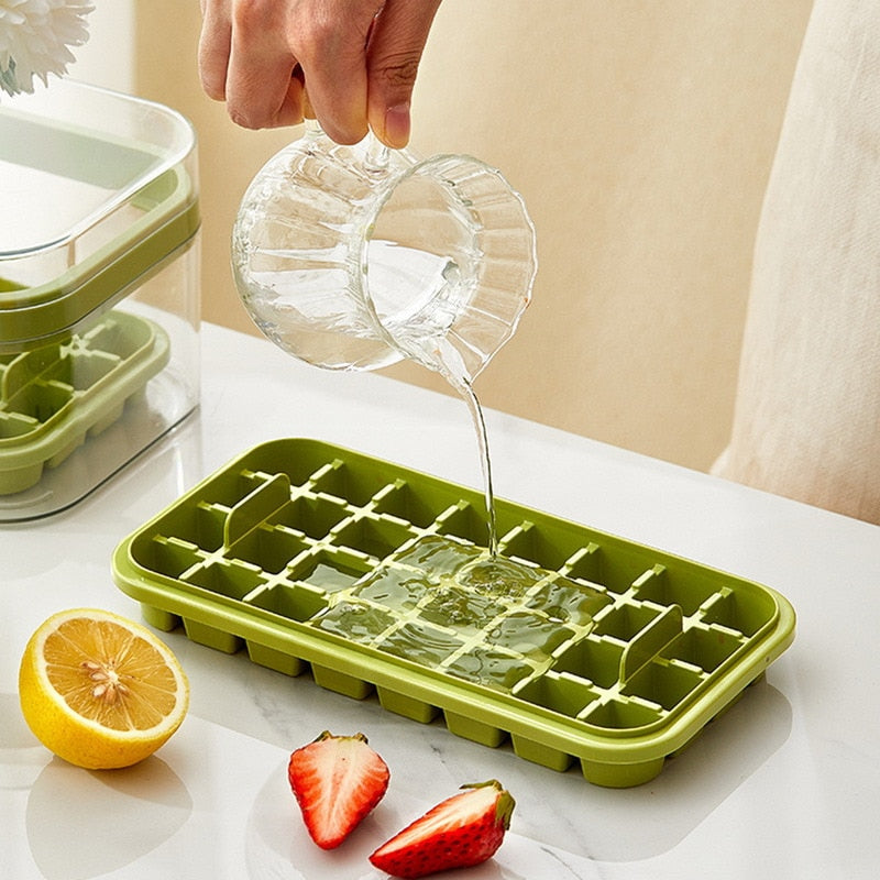 Lisslune | One Push Easy Large Ice Box Dispenser