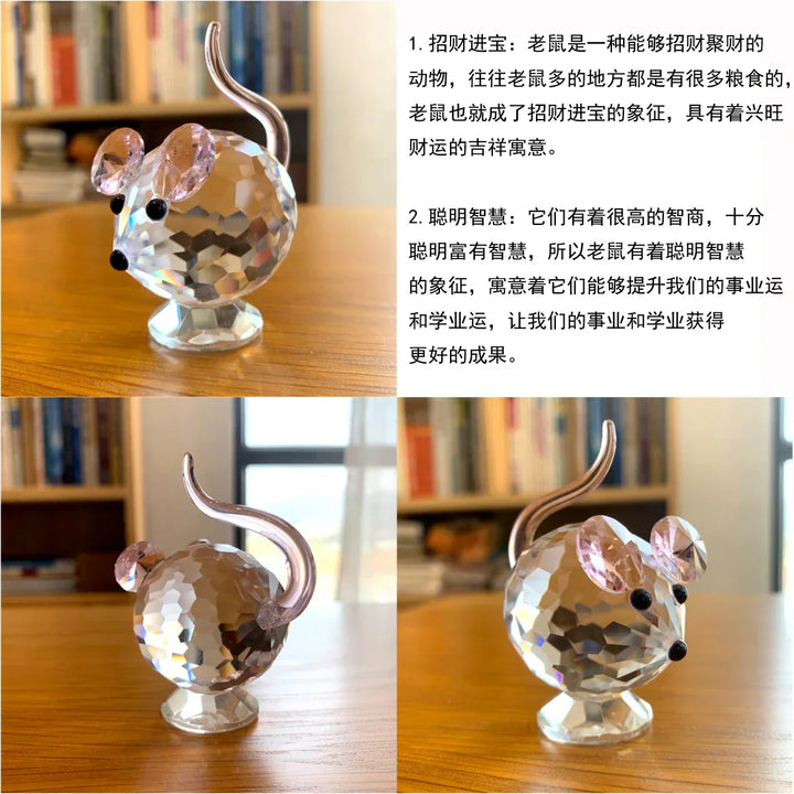Lisslune | Super cute animal crystal ball figures