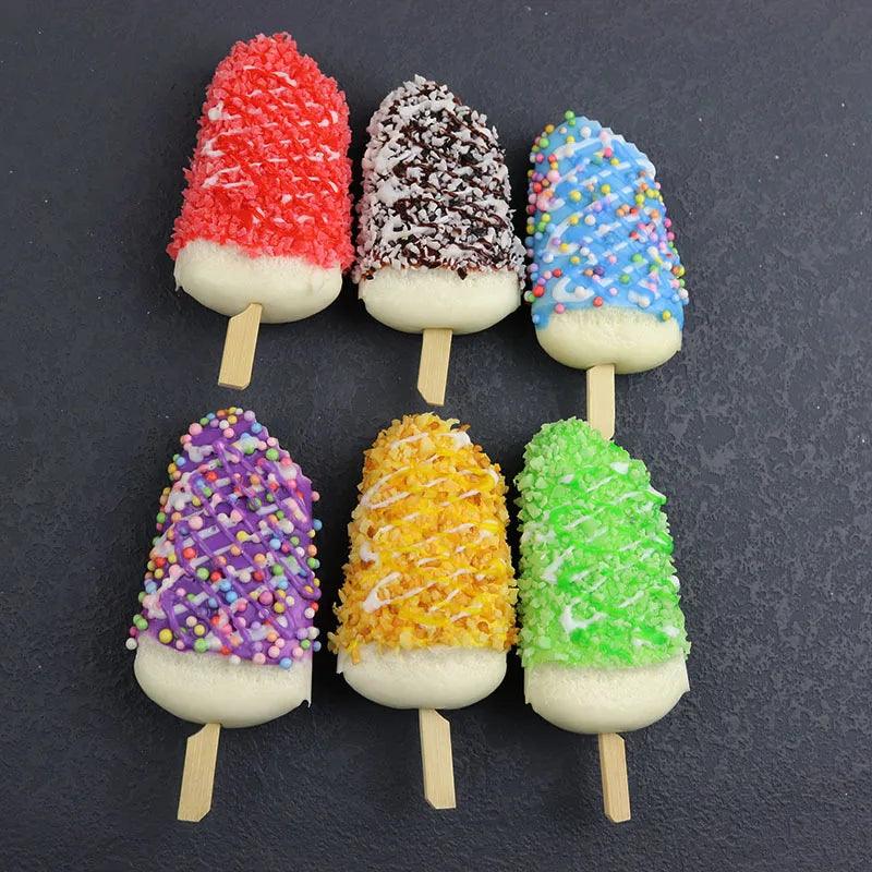 Lisslune | Summer Delight: 6-Piece Artificial Ice Decoration for Events and Displays
