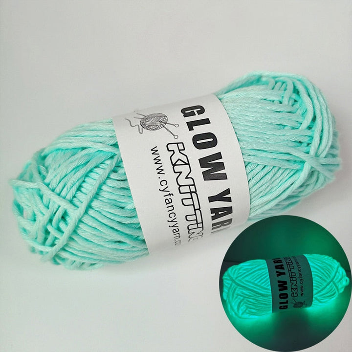 Lisslune | Sparkle Glow Luminous Knitting Yarn