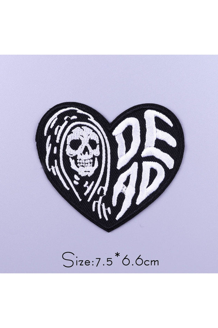 Lisslune | Punk Style Embroidered Patches
