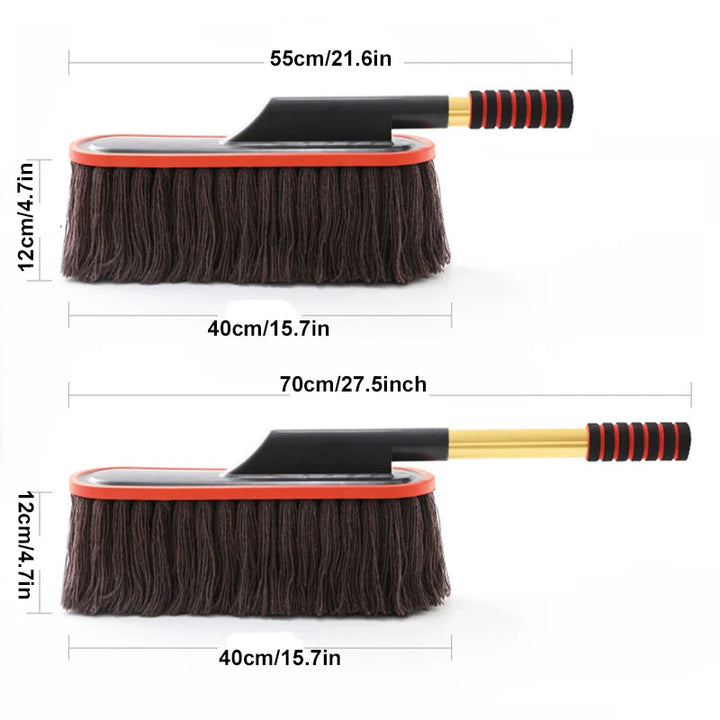 Lisslune | Auto Clean Telescopic Microfiber Dust Removal Brush for